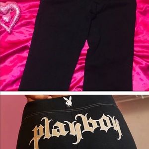 ISO PlayboyxPacsun track pants
